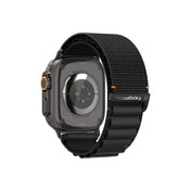 Řemínek pro Apple Watch 49mm/46mm/45mm/44mm Spigen Fabric Band - černý