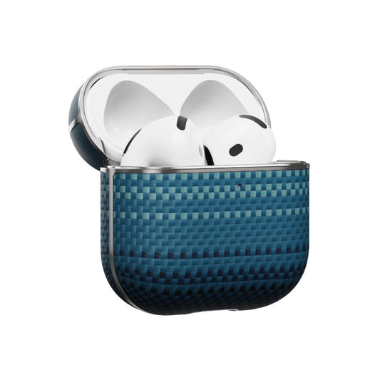 Kryt pro AirPods 4 Pitaka Aramid Fiber Magnetic Case - bronzový