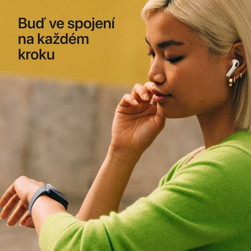 Apple Watch SE 3 GPS + Cellular 40mm temně inkoustové hliníkové pouzdro s temně inkoustovým sportovním řemínkem - S/M - iSTYLE CZ