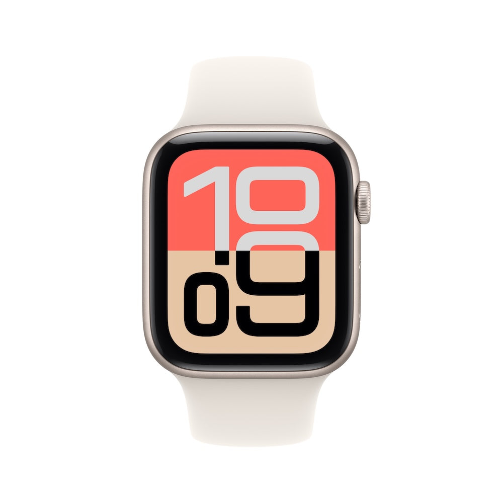 Apple Watch SE 3 GPS + Cellular 40mm hvězdně bílé hliníkové pouzdro s hvězdně bílým sportovním řemínkem - S/M - iSTYLE CZ