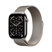 Apple Watch Series 11 GPS + Cellular 42mm přírodně titanové pouzdro s přírodně ocelovým milánským tahem - iSTYLE CZ