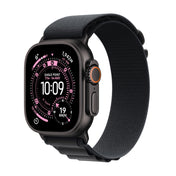 Apple Watch Ultra 3 GPS + Cellular 49mm černě titanové pouzdro s černým alpským tahem - L - iSTYLE CZ