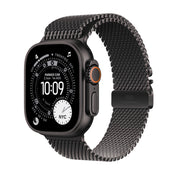 Apple Watch Ultra 3 GPS + Cellular 49mm černě titanové pouzdro s černě titanovým milánským tahem z titanu - S - iSTYLE CZ