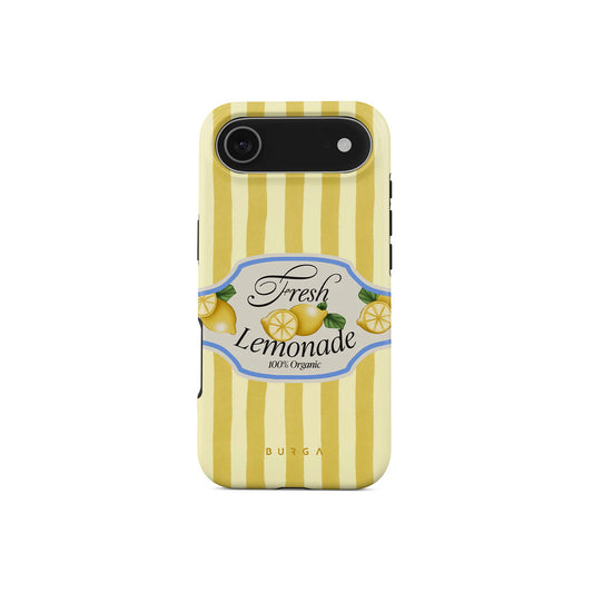 Kryt pro iPhone Air Burga Frizzante Tough MagSafe Case - žluté pruhy - iSTYLE CZ