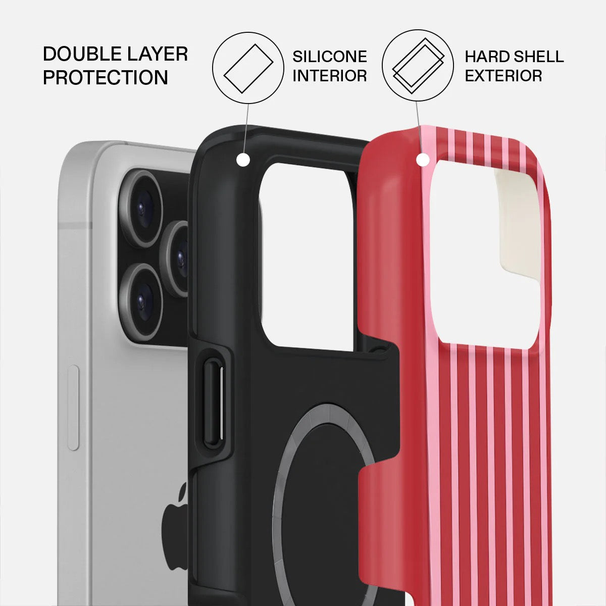 Kryt pro iPhone 17 Pro Burga Strawberry Jam Tough MagSafe Case - jahoda - iSTYLE CZ