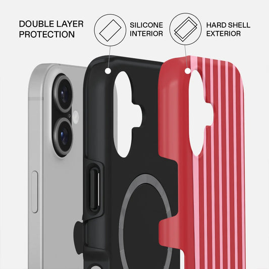 Kryt pro iPhone 17 Burga Strawberry Jam Tough MagSafe Case - jahoda - iSTYLE CZ