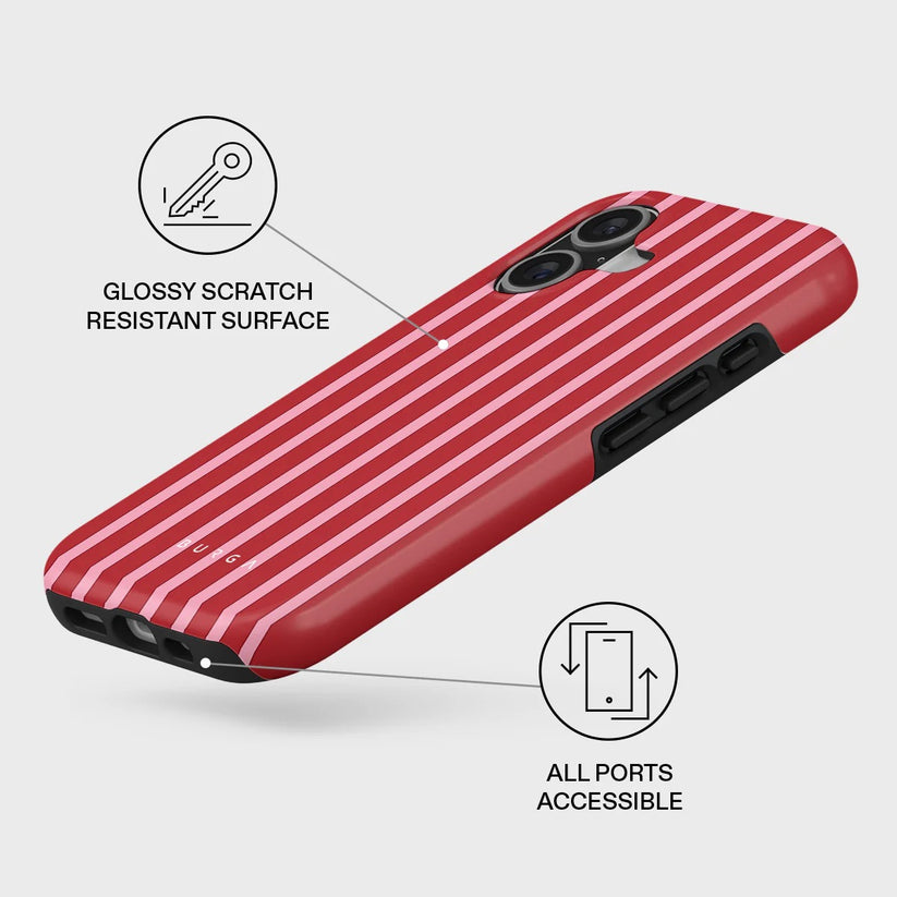 Kryt pro iPhone 17 Burga Strawberry Jam Tough MagSafe Case - jahoda - iSTYLE CZ