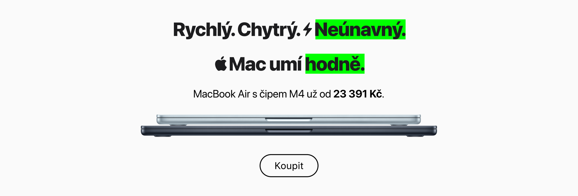 MacBook Air od 23 391 Kč