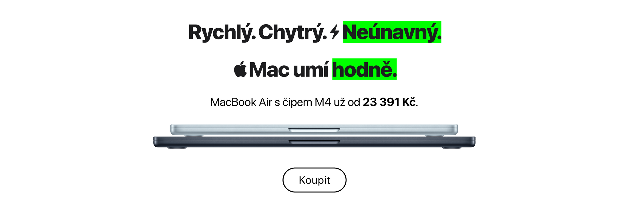 MacBook Air od 23 391 Kč