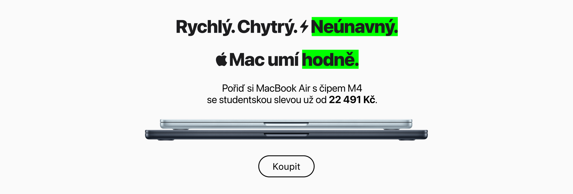 MacBook Air od 22 491 Kč