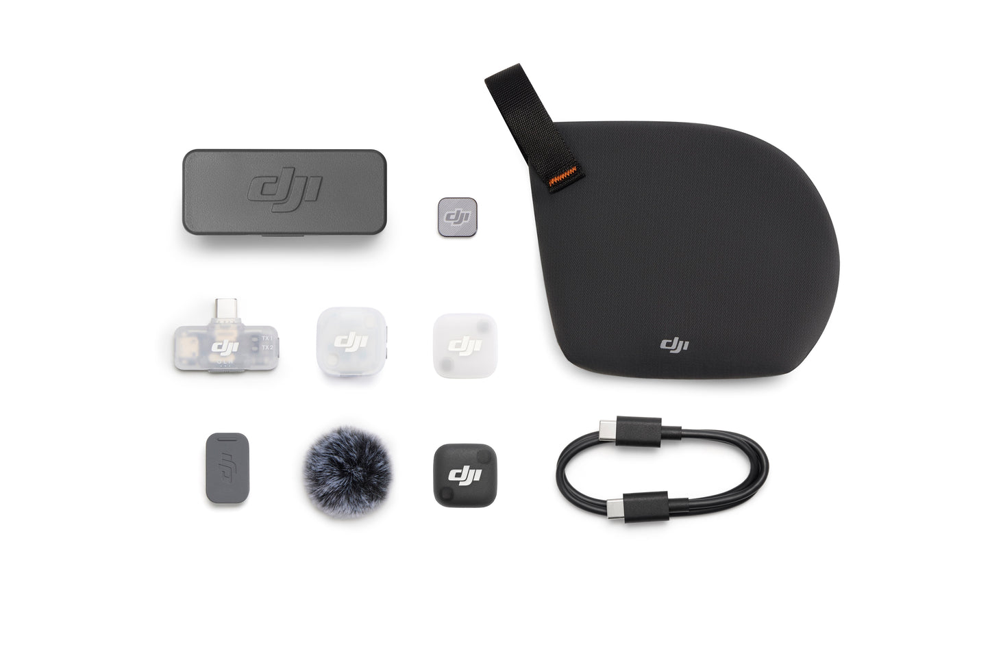 Bezdrátový mikrofon DJI Mic Mini 2 s magnetickými kryty (1 TX + 1 Mobile RX + Charging Case)