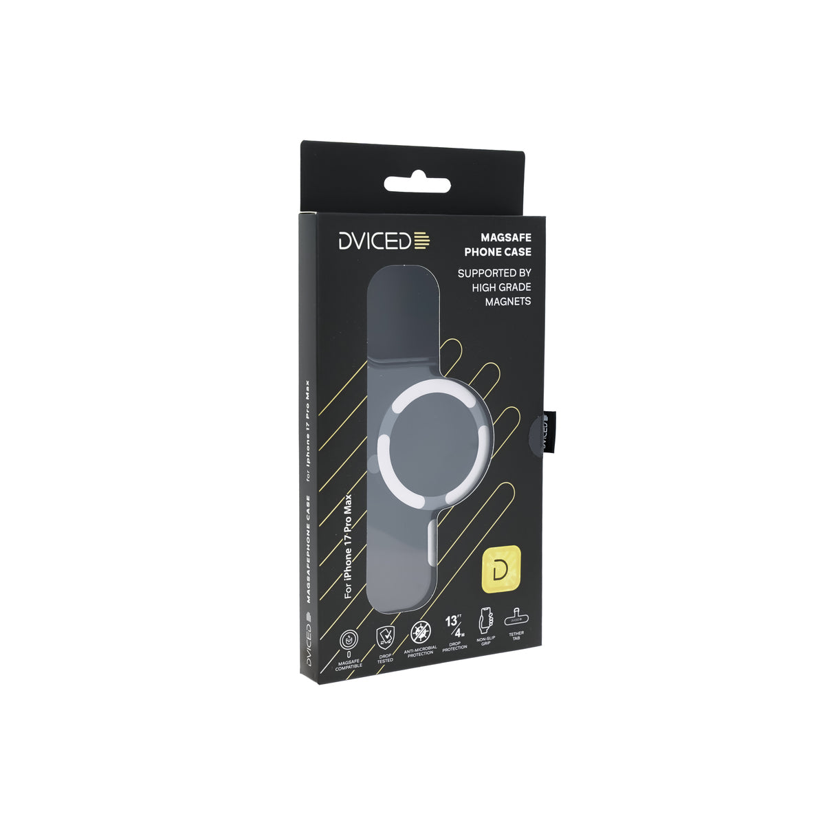 Kryt pro iPhone 17 Pro Max Dviced MagSafe Smoke Case – stříbrný - iSTYLE CZ