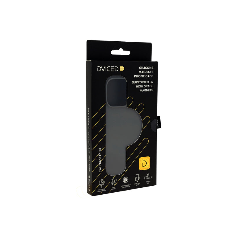Kryt pro iPhone 17 Pro Dviced Silicone MagSafe Case – šedý - iSTYLE CZ