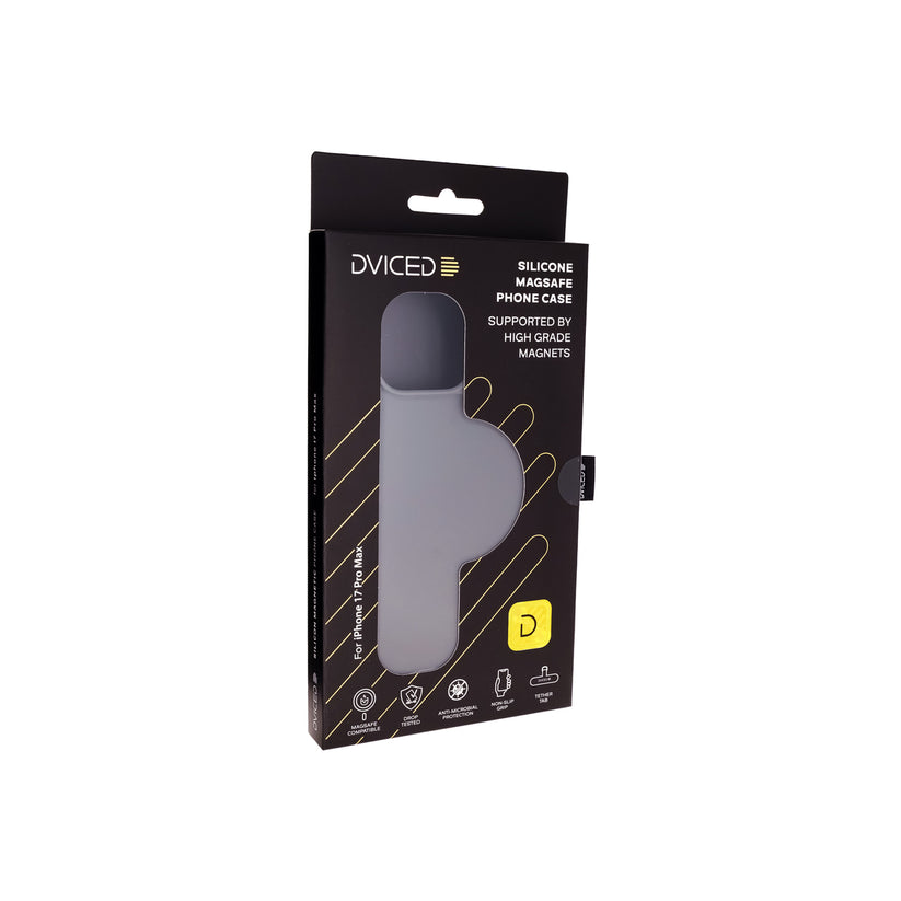 Kryt pro iPhone 17 Pro Max Dviced Silicone MagSafe Case – šedý - iSTYLE CZ