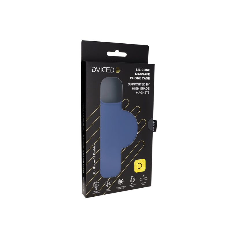Kryt pro iPhone 17 Pro Max Dviced Silicone MagSafe Case – modrý - iSTYLE CZ