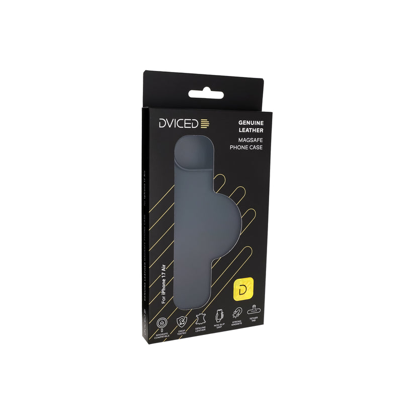 Kryt pro iPhone Air Dviced Leather MagSafe Case – černý - iSTYLE CZ