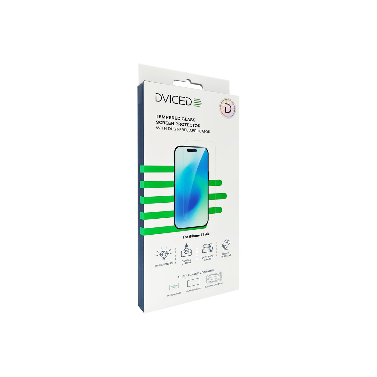 Ochranné sklo Dviced pro iPhone Air s bezprašným aplikátorem - iSTYLE CZ