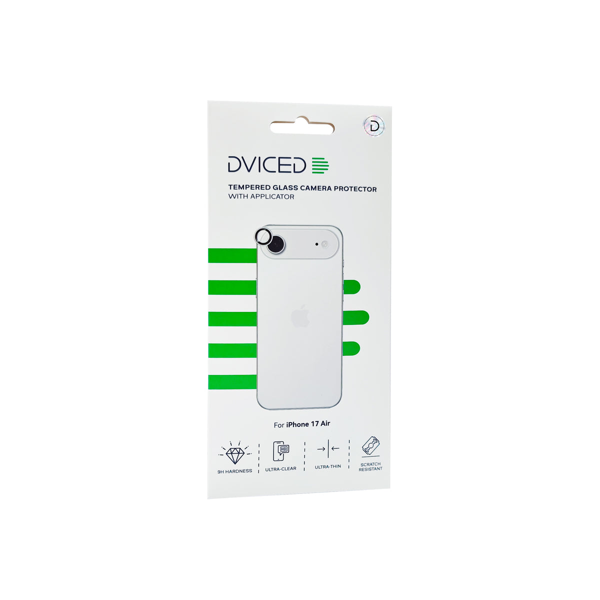 Ochranné sklo kamery pro iPhone Air Dviced s aplikátorem - iSTYLE CZ