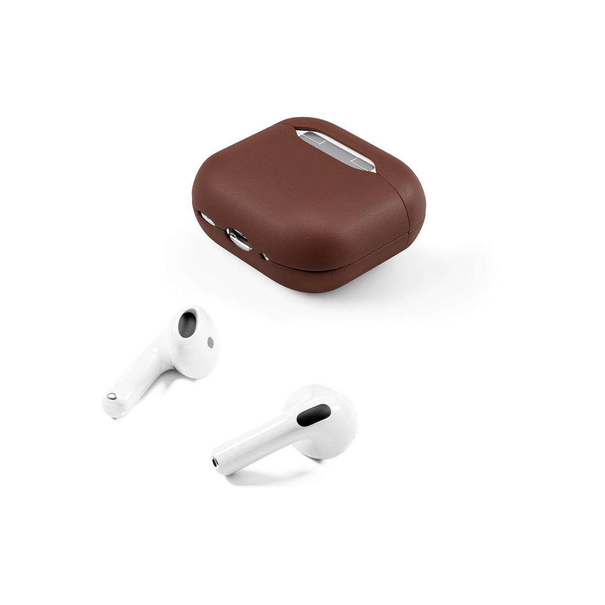 Kožené pouzdro pro AirPods Pro 3 Epico - hnědé