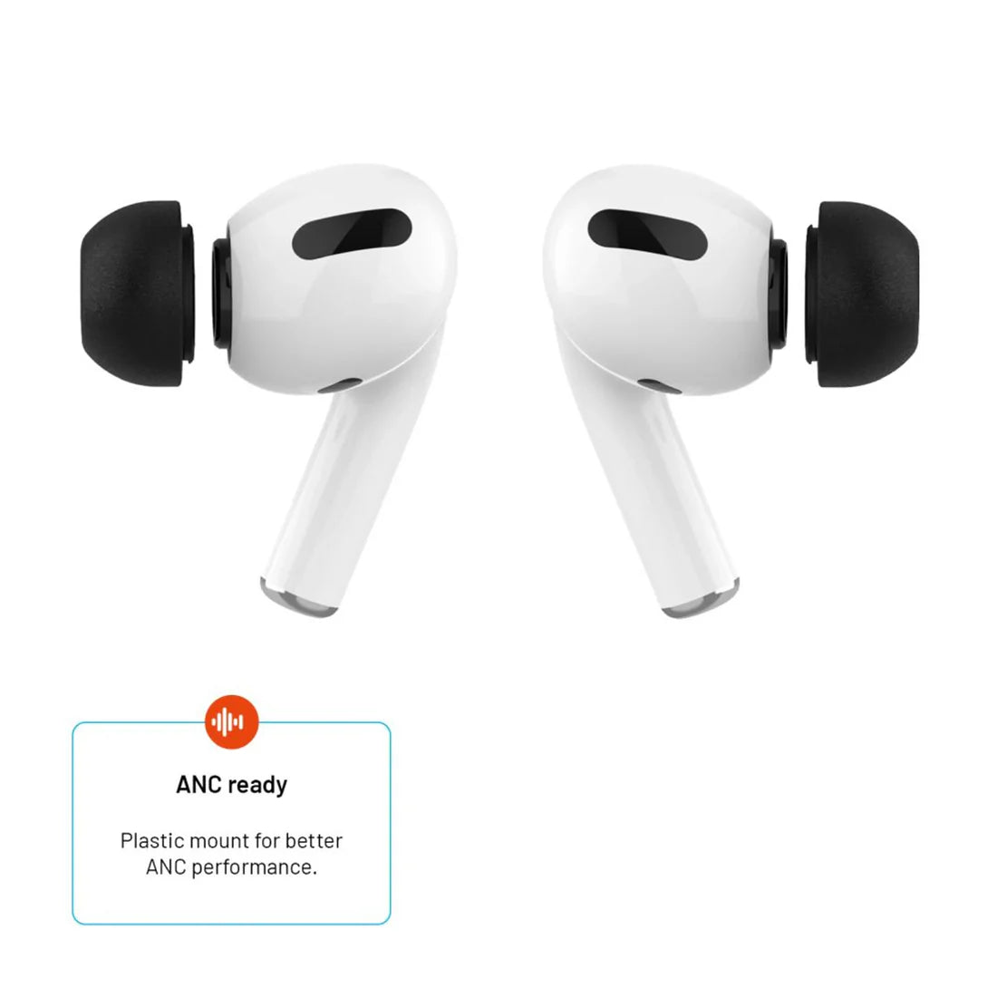Náhradní špunty FIXED Plugs Pro pro AirPods Pro a AirPods Pro 2 (velikost M)