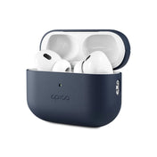 Kožené pouzdro pro AirPods Pro 2 Epico Leather Case - modré