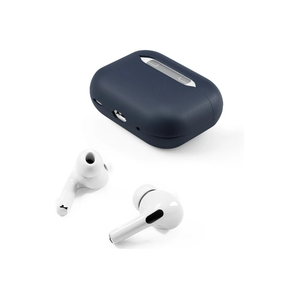 Kožené pouzdro pro AirPods Pro 2 Epico Leather Case - modré