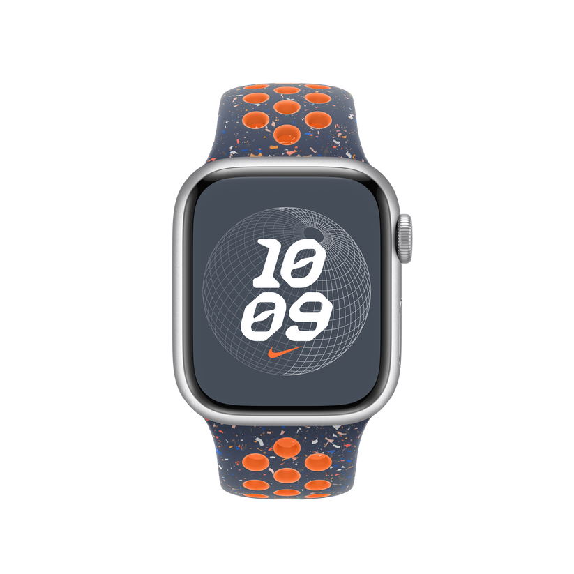 Apple Watch 38/40/41 mm Blue Flame sportovní řemínek Nike – S/M - iSTYLE CZ