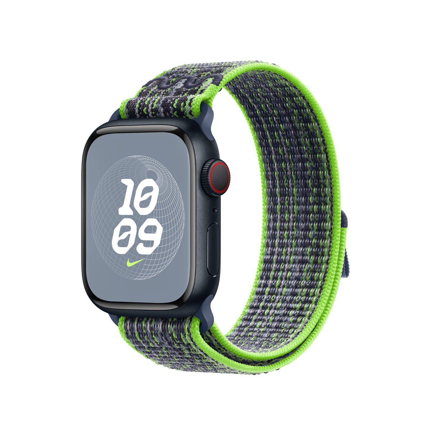Apple Watch 38/40/41 mm jasně zelený / modrý provlékací sportovní řemínek Nike - iSTYLE CZ
