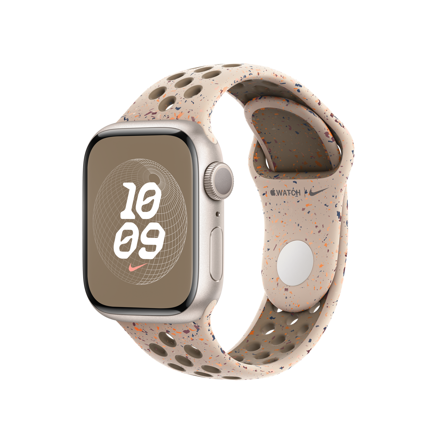 Apple Watch 38/40/41 mm Desert Stone sportovní řemínek Nike – M/L - iSTYLE CZ