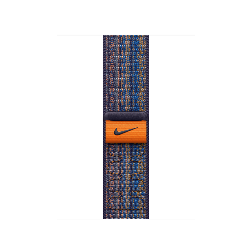 Apple Watch 38/40/41 mm Game Royal / oranžový provlékací sportovní řemínek Nike - iSTYLE CZ