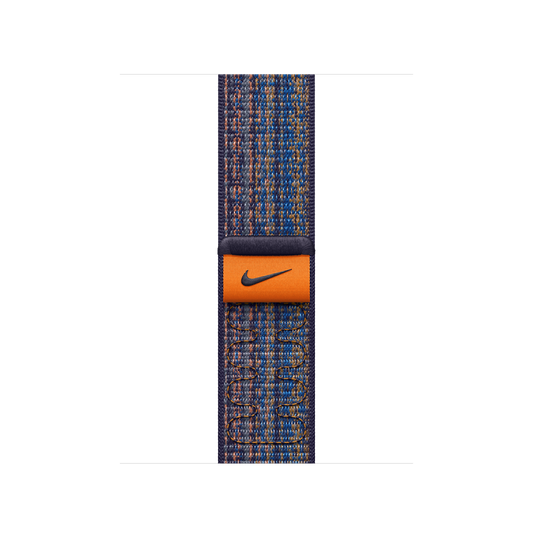 Apple Watch 38/40/41 mm Game Royal / oranžový provlékací sportovní řemínek Nike - iSTYLE CZ