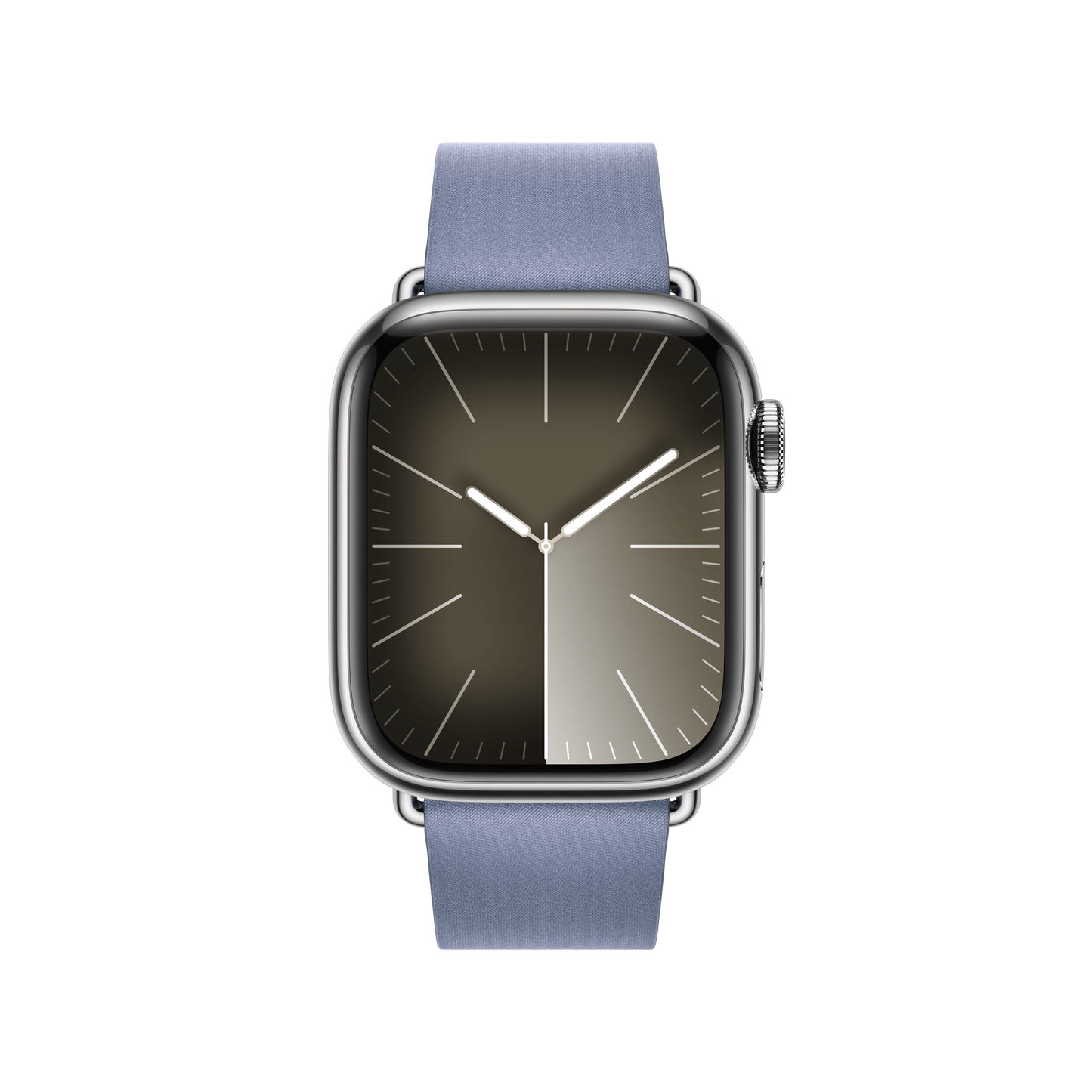 Apple Watch 38/40/41 mm Levandulově modrý řemínek s moderní přezkou – velký - iSTYLE CZ