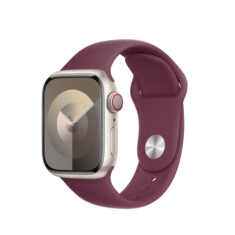 Apple Watch 38/40/41 mm morušově rudý sportovní řemínek – M/L - iSTYLE CZ