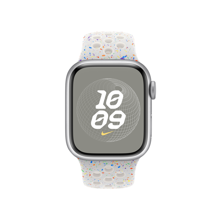 Apple Watch 38/40/41 mm platinový sportovní řemínek Nike – M/L - iSTYLE CZ