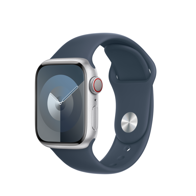 Apple Watch 38/40/41 mm bouřkově modrý sportovní řemínek – S/M - iSTYLE CZ