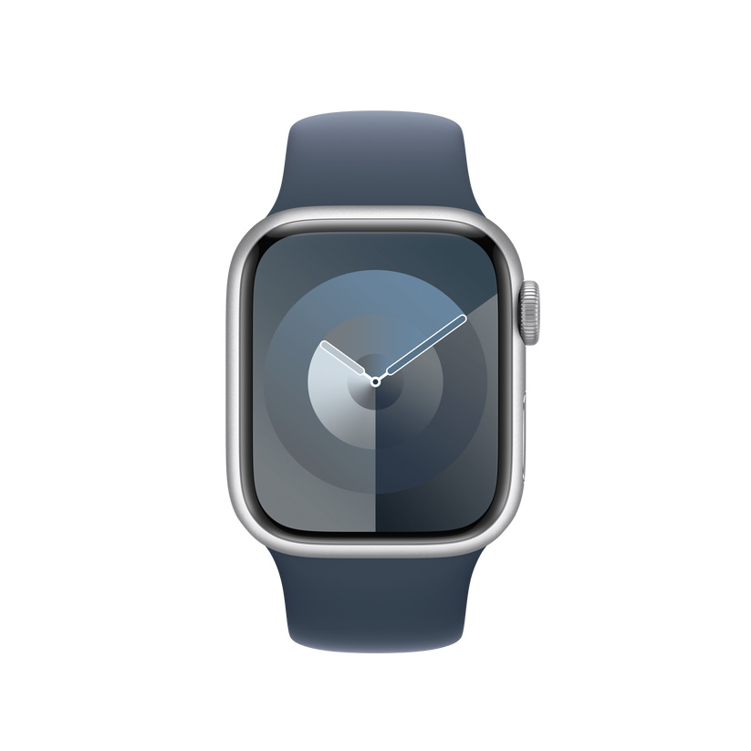 Apple Watch 38/40/41 mm bouřkově modrý sportovní řemínek – S/M - iSTYLE CZ