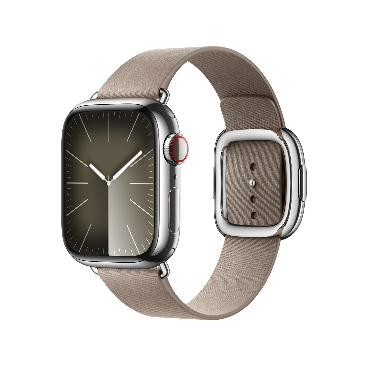 Apple Watch 38/40/41 mm Žlutohnědý řemínek s moderní přezkou – střední - iSTYLE CZ