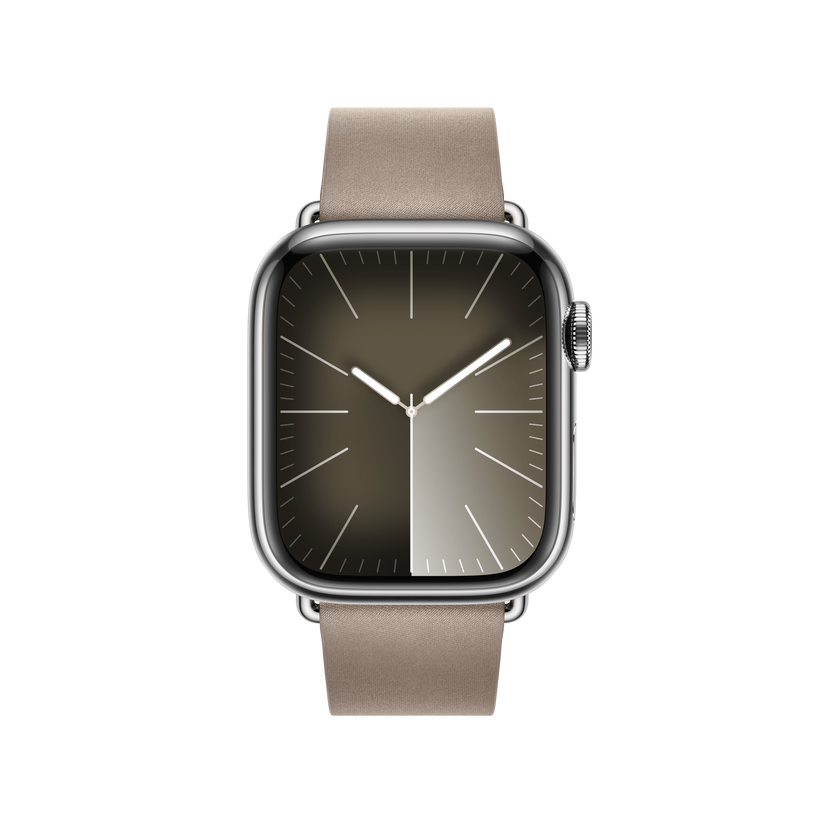 Apple Watch 38/40/41 mm Žlutohnědý řemínek s moderní přezkou – malý - iSTYLE CZ