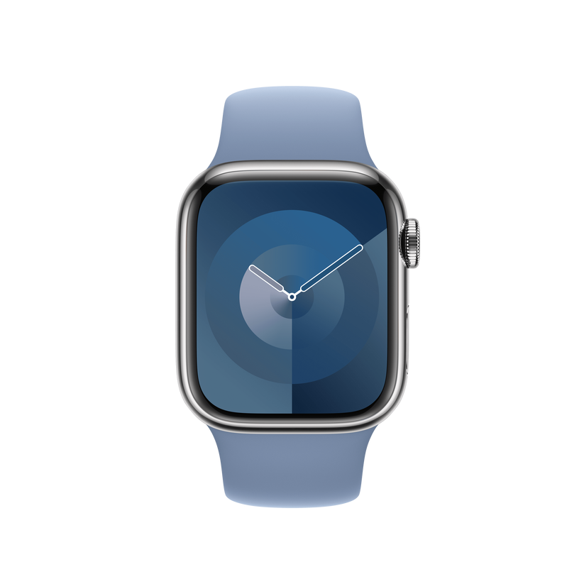 Apple Watch 38/40/41 mm ledově modrý sportovní řemínek – M/L - iSTYLE CZ