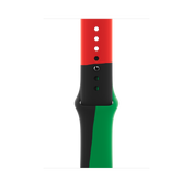 Apple Watch 42/44/45 mm sportovní řemínek Black Unity – S/M - iSTYLE CZ