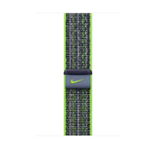 Apple Watch 42/44/45/49 mm jasně zelený / modrý provlékací sportovní řemínek Nike - iSTYLE CZ