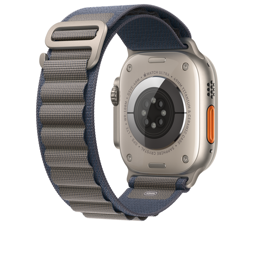 Apple Watch 44/45/49 mm modrý Alpský tah – malý - iSTYLE CZ
