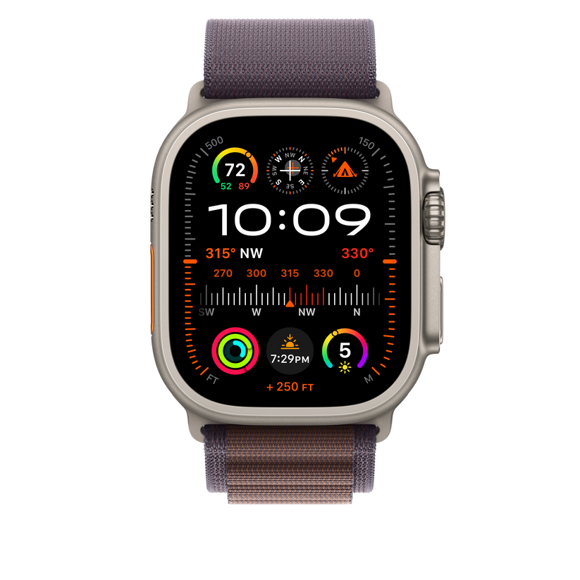 Apple Watch 44/45/49 mm indigový Alpský tah – malý - iSTYLE CZ