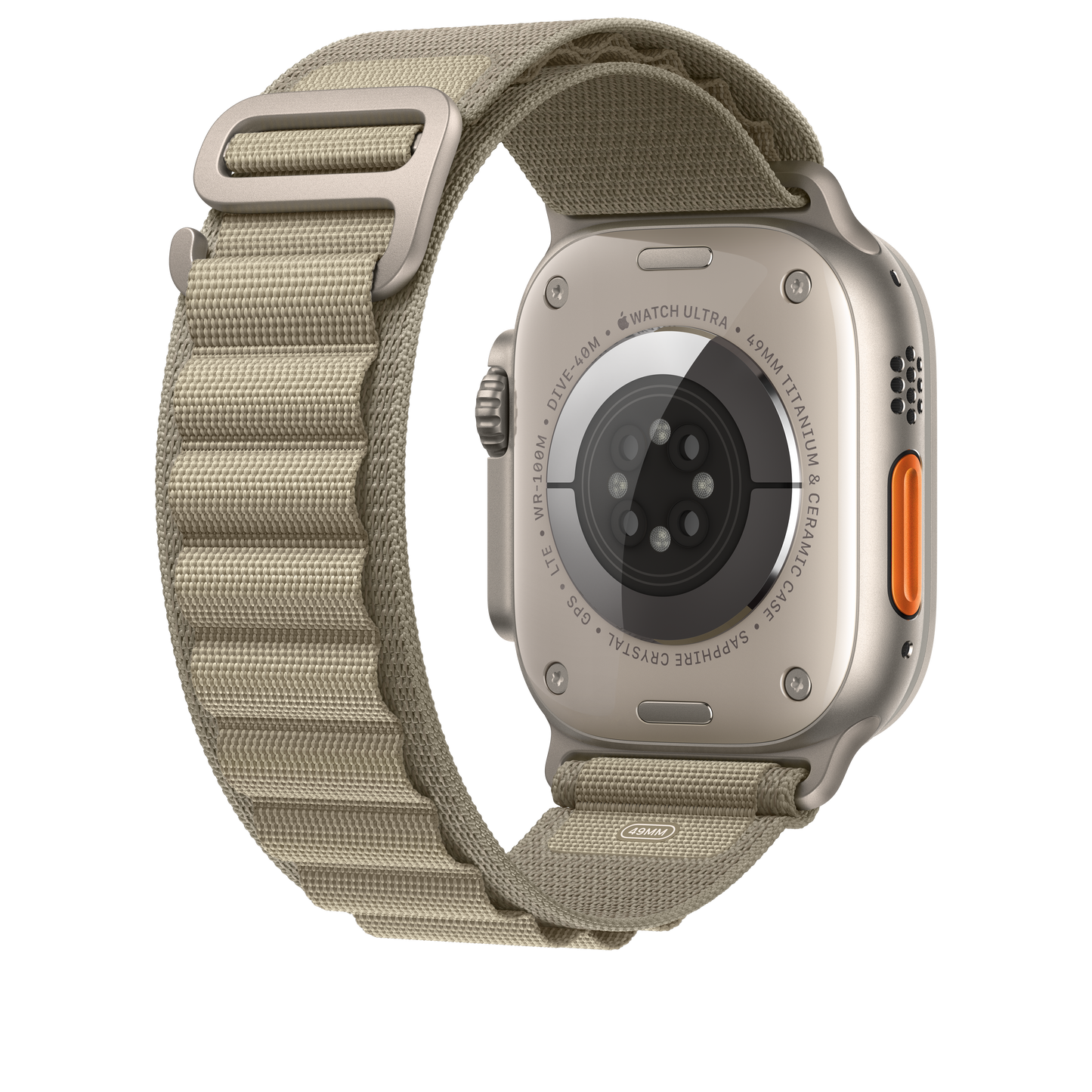 Apple Watch 44/45/49 mm olivový Alpský tah – malý - iSTYLE CZ