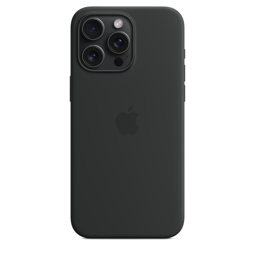 Apple silikonový kryt s MagSafe na iPhone 15 Pro Max – černý - iSTYLE CZ
