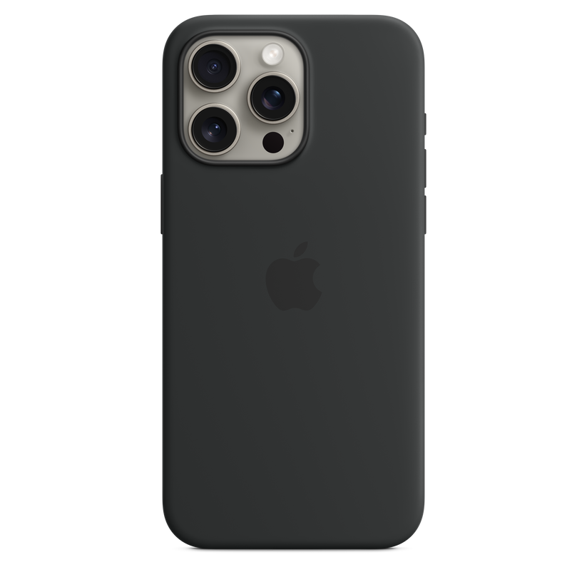 Apple silikonový kryt s MagSafe na iPhone 15 Pro Max – černý - iSTYLE CZ