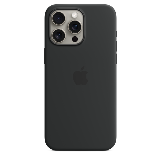 Apple silikonový kryt s MagSafe na iPhone 15 Pro Max – černý - iSTYLE CZ