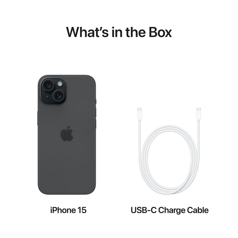 Apple iPhone 15 128GB - černý - iSTYLE CZ