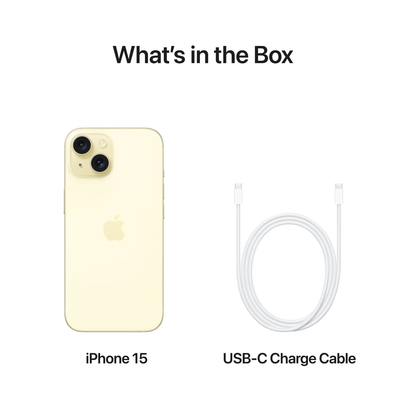 Apple iPhone 15 128GB - žlutý - iSTYLE CZ
