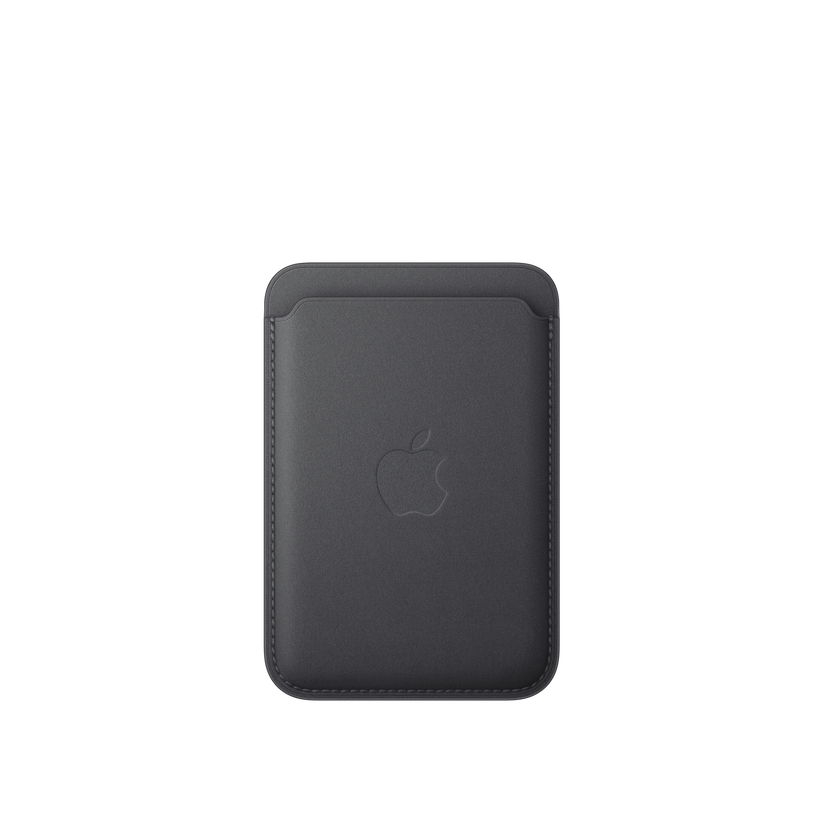 Apple peněženka z tkaniny FineWoven s MagSafe k iPhonu - černá - iSTYLE CZ
